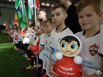 Участие в проекте «1000 юных футболистов»