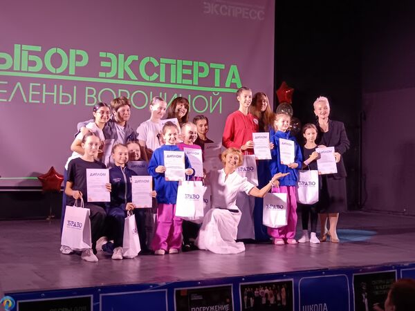 Хореографический коллектив «Искорка» на тренировочных сборах в Пушкино