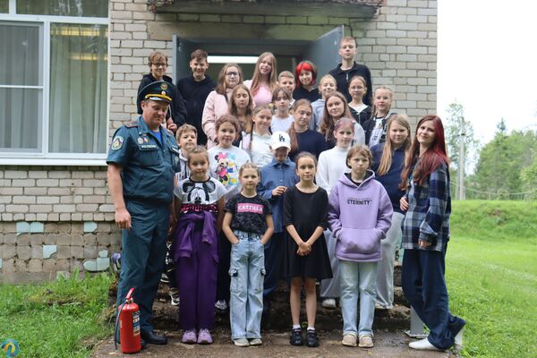 Третья смена палаточного лагеря в загородном центре